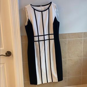Calvin Klein Black & White dress